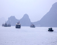 Boat Traffic, Ha Long Bay