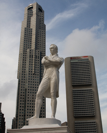 Raffles, Founder, Singapore